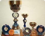 Afrikine trofeje získané za prvé 4 mesiace výstavnej kariéry